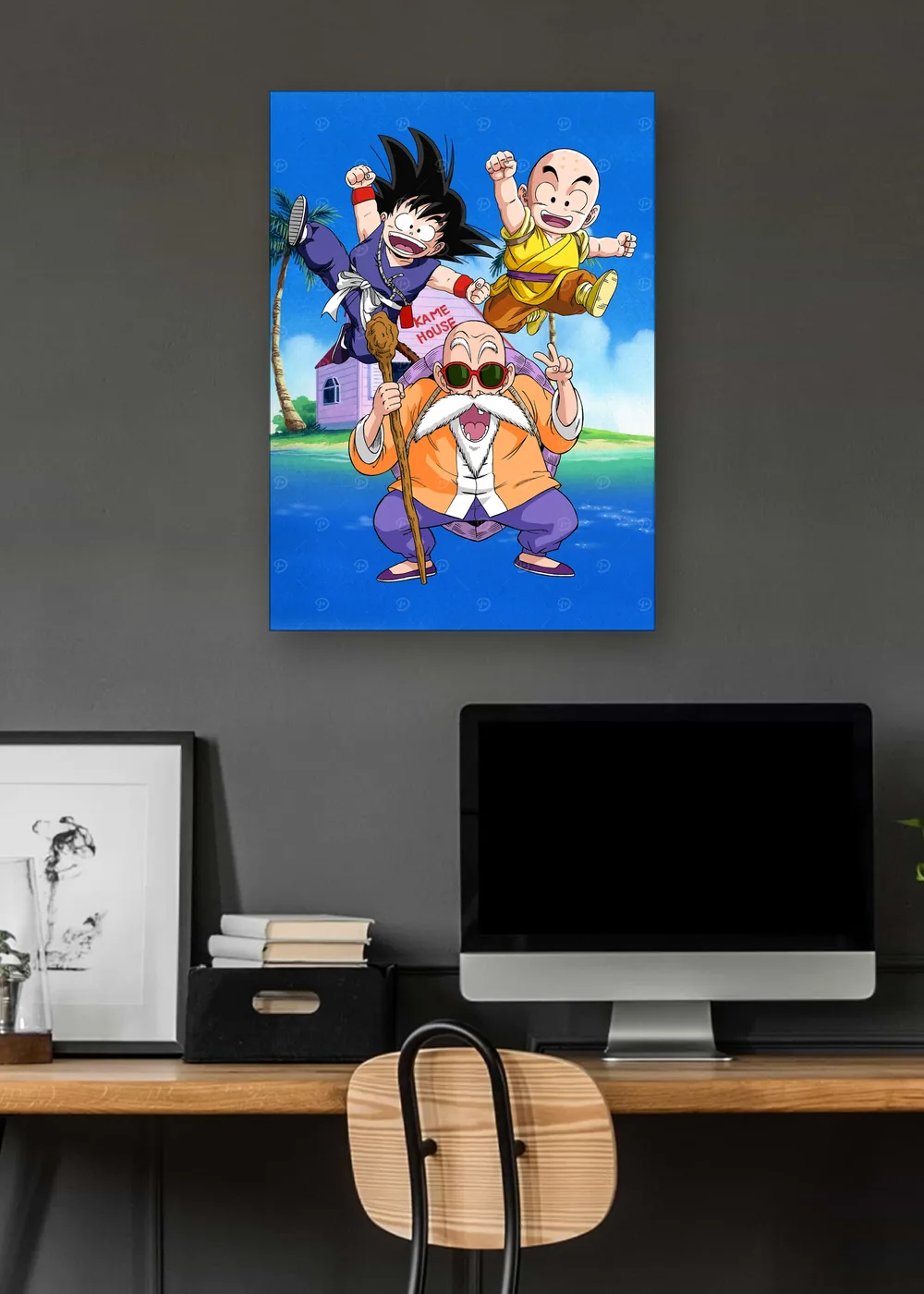 Dragon Ball: Personagens na Casa do Kame