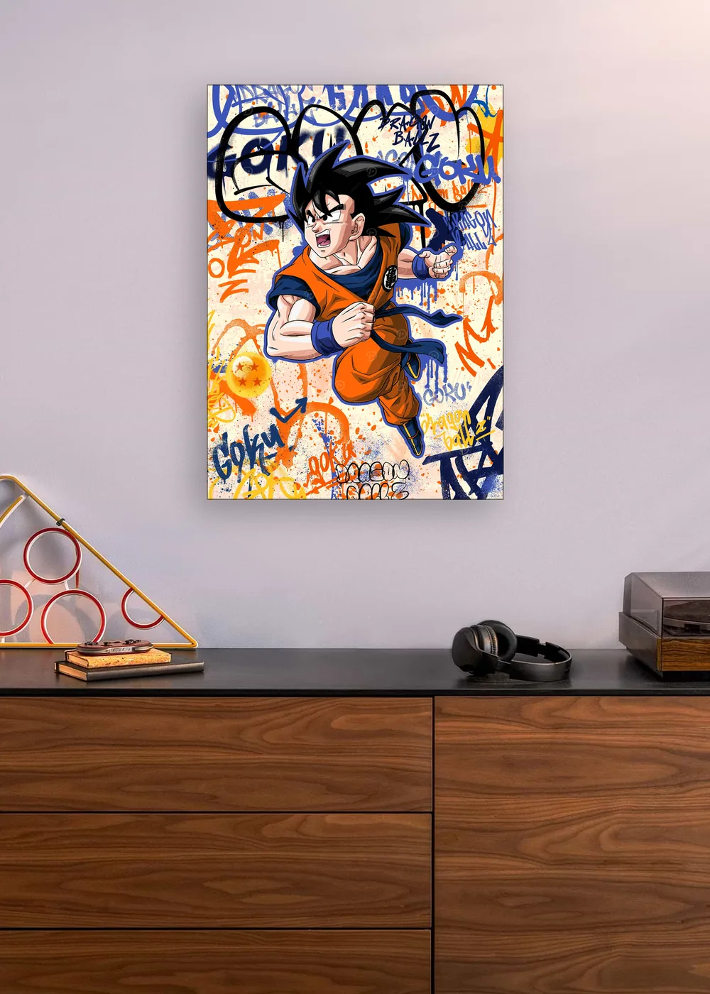 Dragon Ball Z: Goku Lenda Urbana em ambiente