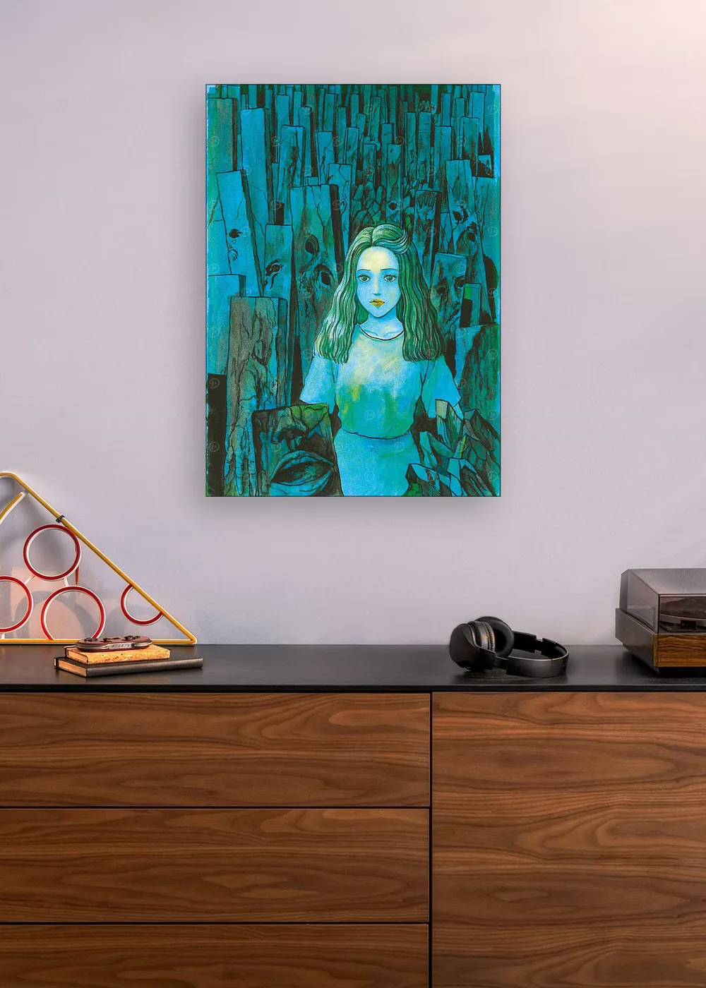 Junji Ito Maniac: Floresta Sombria de Rostos em ambiente