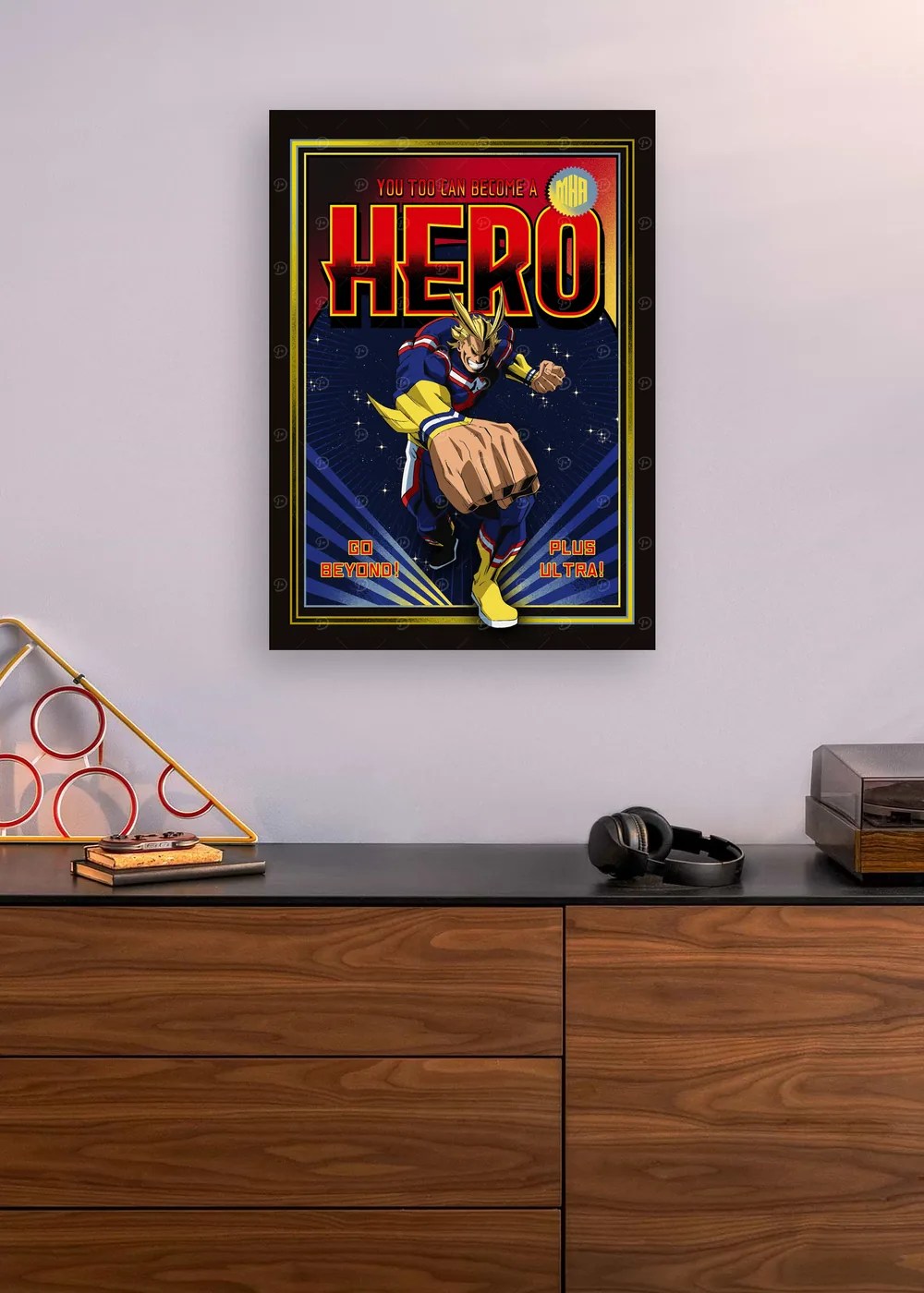 My Hero Academia: All Might, Símbolo da Paz em ambiente