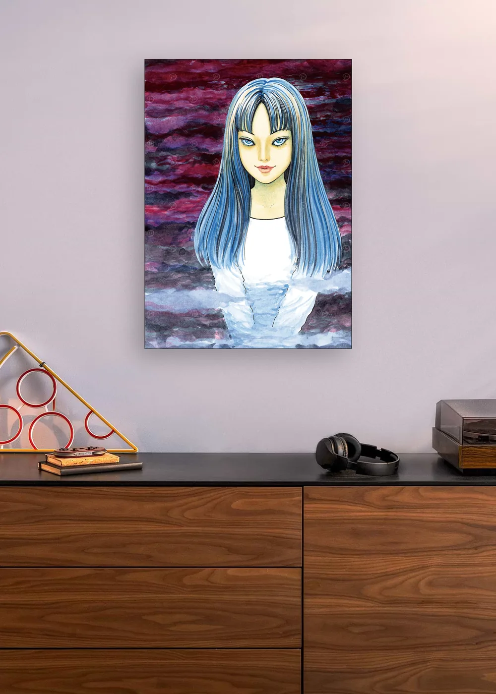 Junji Ito Maniac: O Olhar Enigmático de Tomie em ambiente